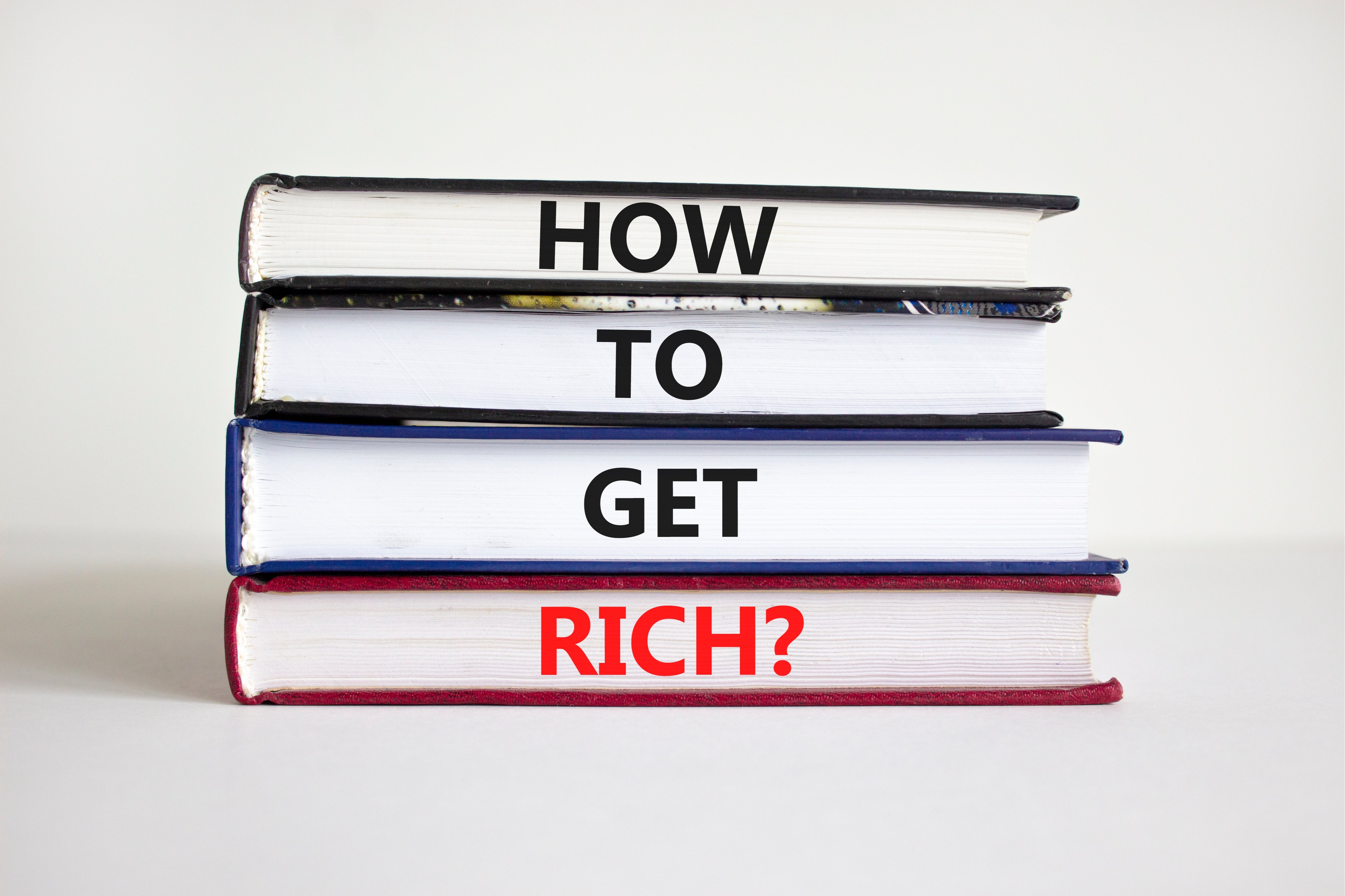 Best Get Rich Books You Need to Add to Your Bookshelves